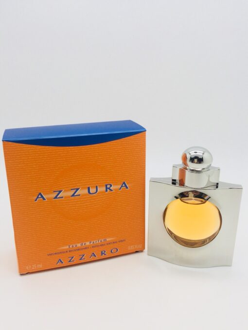 AZZARO AZZURA - 25ML - EDP SPRAY - NEW & BOXED - REFILLABLE