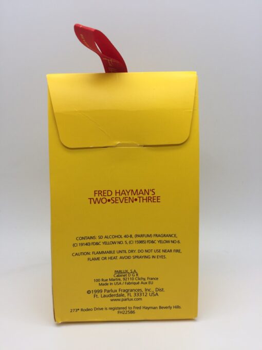 273 RODEO DRIVE BY FRED HAYMAN - 75ML EDP SPRAY - VINTAGE - RARE - NEW & BOXED - Image 5