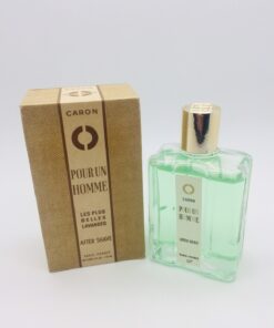 CARON POUR UN HOMME LES BELLES LAVANDES - 120 ML AFTERSHAVE SPLASH - NEW & BOXED