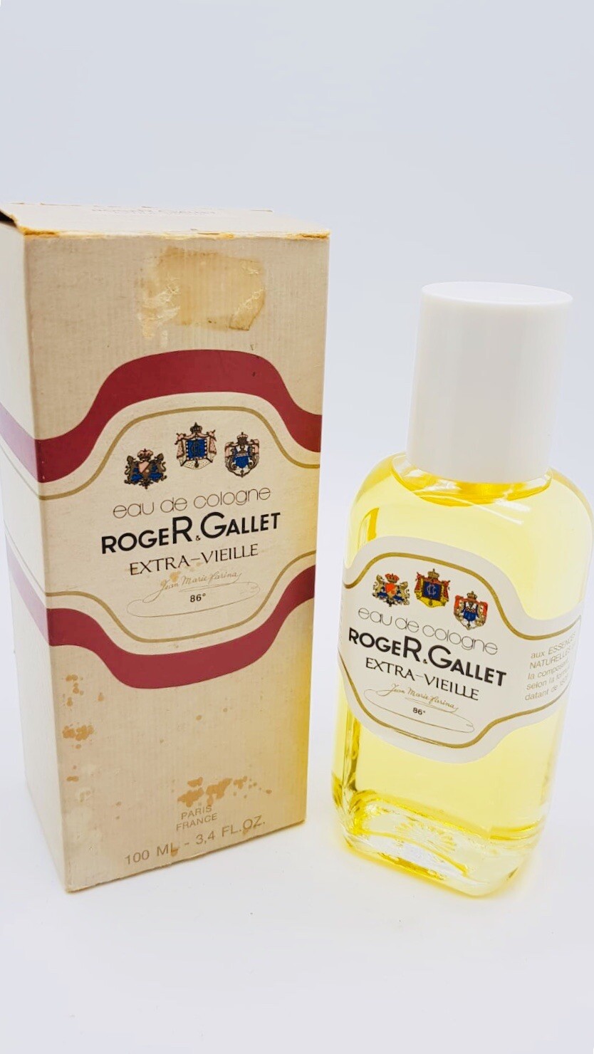 ROGER & GALLET - JEAN MARIE FARINA - EXTRA VIEILLE - 100ML EDC SPLASH - VINTAGE
