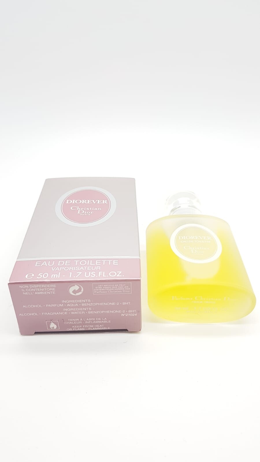 CHRISTIAN DIOR DIOREVER 50ML EDT SPRAY VINTAGE PERFUME NEW BOXED RARE - Image 2